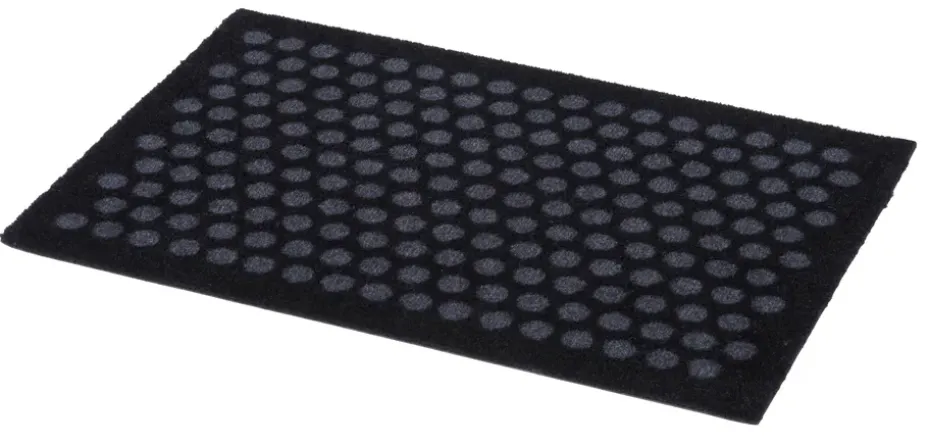 Felpudo Dot, Black, 40x60 cm