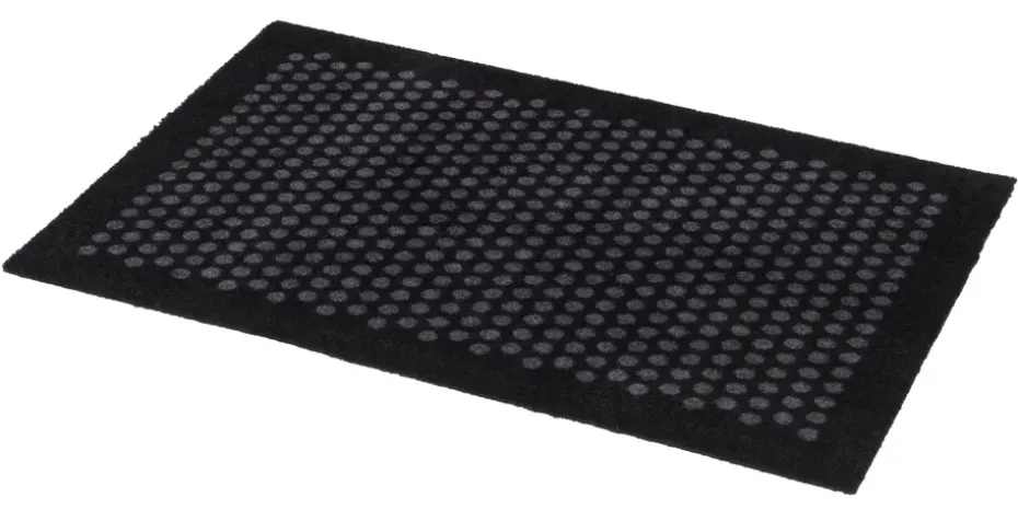 Felpudo Dot, Black, 60x90 cm