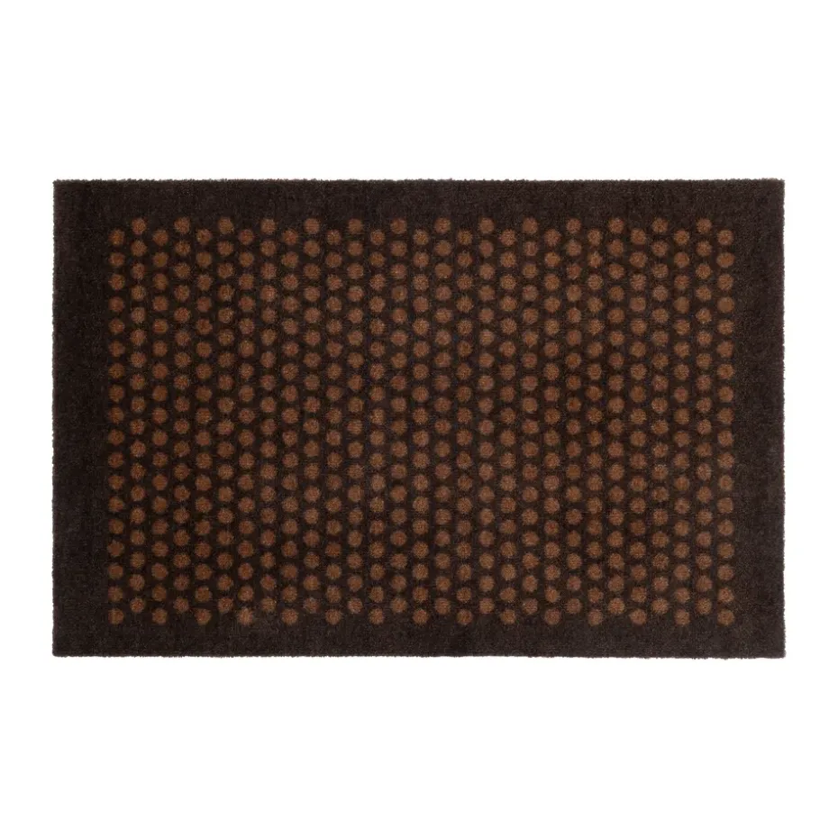 Felpudo Dot, Cognac-brown, 60x90 cm
