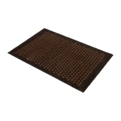 Felpudo Dot, Cognac-brown, 60x90 cm