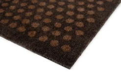 Felpudo Dot, Cognac-brown, 60x90 cm