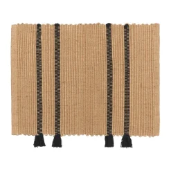Felpudo Ezra 50x70 cm, Natural-black