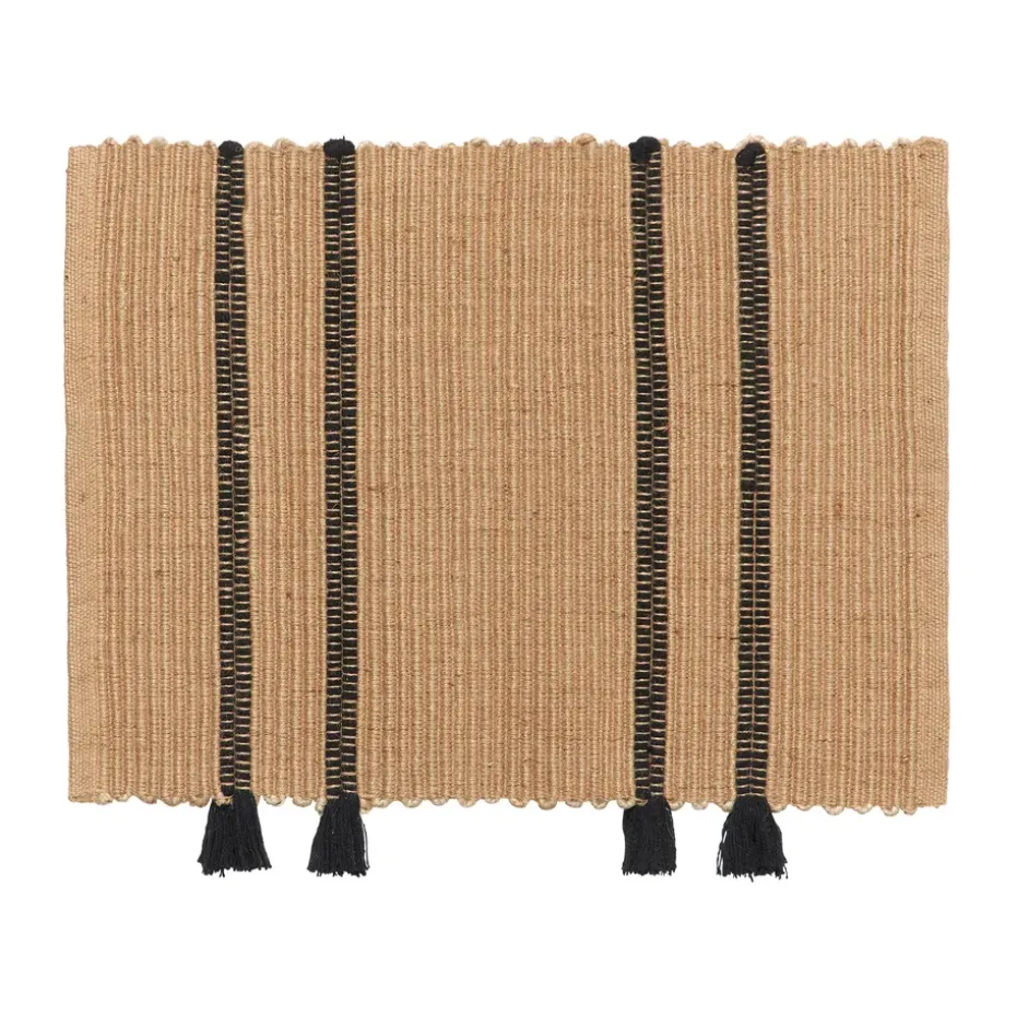 Felpudo Ezra 50x70 cm, Natural-black