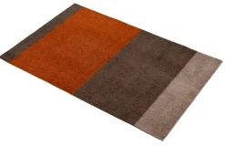 Felpudo Stripes horizontal, Brown-terrakotta, 60x90 cm