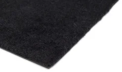Felpudo Unicolor, Black, 60x90 cm