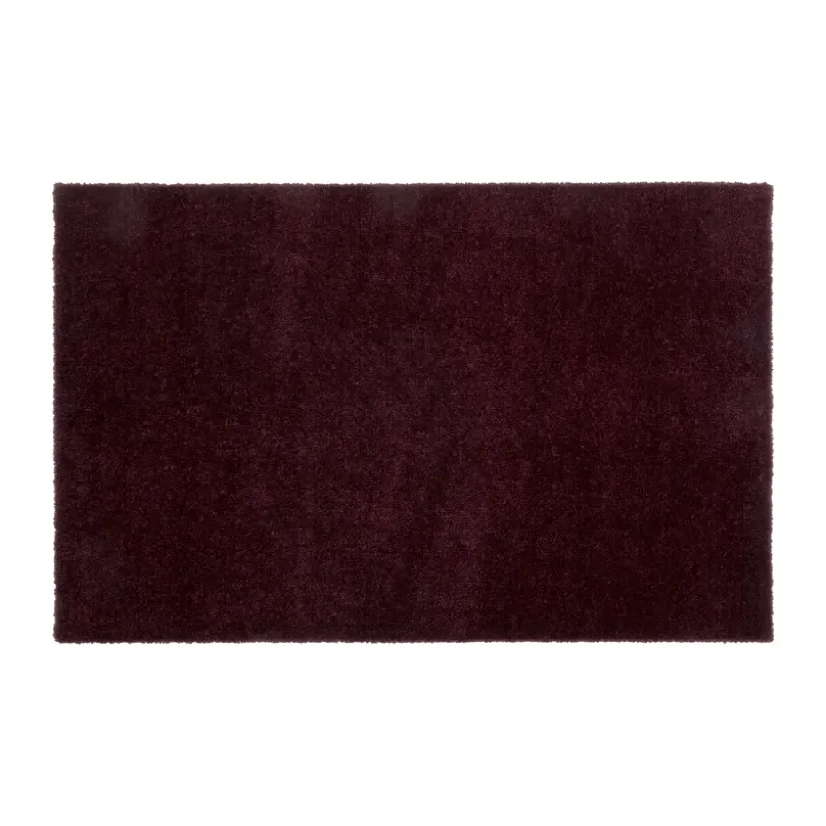 Felpudo Unicolor, Bordeaux, 60x90 cm