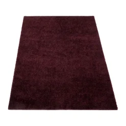 Felpudo Unicolor, Bordeaux, 60x90 cm