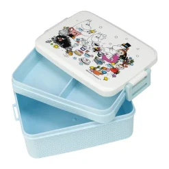 Fiambrera Mumin Picknick 8x18,5 cm, Blanco-azul