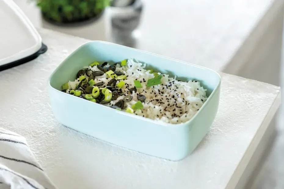 Fiambrera porcelana To Go & To Stay L 13x20 cm, Mineral