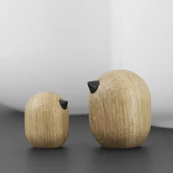 Figura Little Bird, roble, 4,5 cm