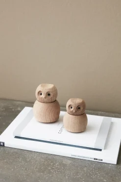 Figura madera Andersen Owl Small, Oak