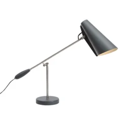 Flexo Birdy, gris-metálico