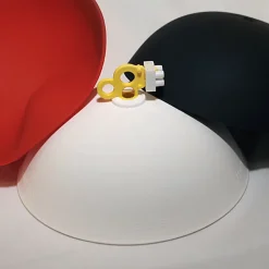 Florón para lámpara de techo CableCup, negro