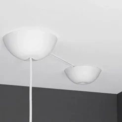 Florón para lámpara de techo CableCup Hide, blanco