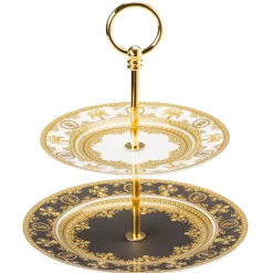 Fuenta para tarta Versace I love Baroque, Dos pisos