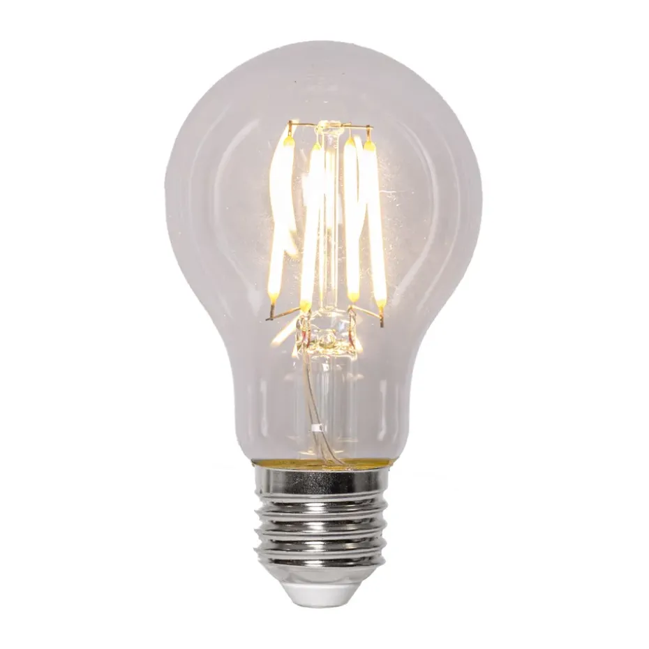 Fuente de luz regulable Lit E27 470lm, Transparente, 3000K