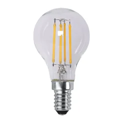 Fuente de luz regulable Lit E14 250lm LED filament, Transparente, 3000K