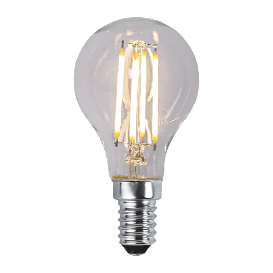 Fuente de luz regulable Lit E14 250lm LED filament, Transparente, 3000K