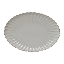 Fuente de servir Camille 36x25,5 cm, Off White