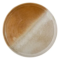 Fuente de servir Dahlia Ø32,5 cm, marrón