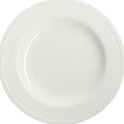 Fuente de servir Dots 32 cm, Blanco crema