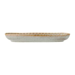Fuente de servir Fleur 12x37,5 cm, Natural
