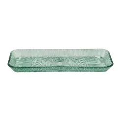 Fuente de servir Kusintha rectangular 14x38 cm, Green