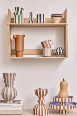 Fuente de servir Toppu Ø20 cm, Caramel-lavender