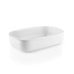 Fuente para horno Eva Trio Legio Nova blanco, 16,5x24 cm