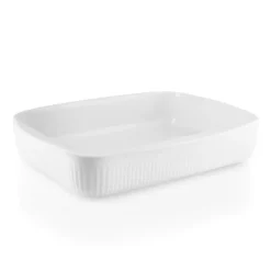 Fuente para horno Eva Trio Legio Nova blanco, 24,5x30,5 cm
