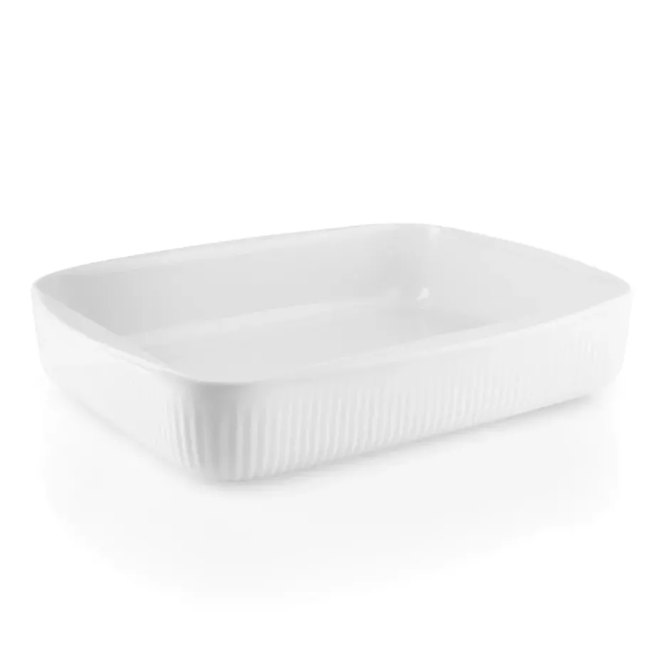 Fuente para horno Eva Trio Legio Nova blanco, 24,5x30,5 cm