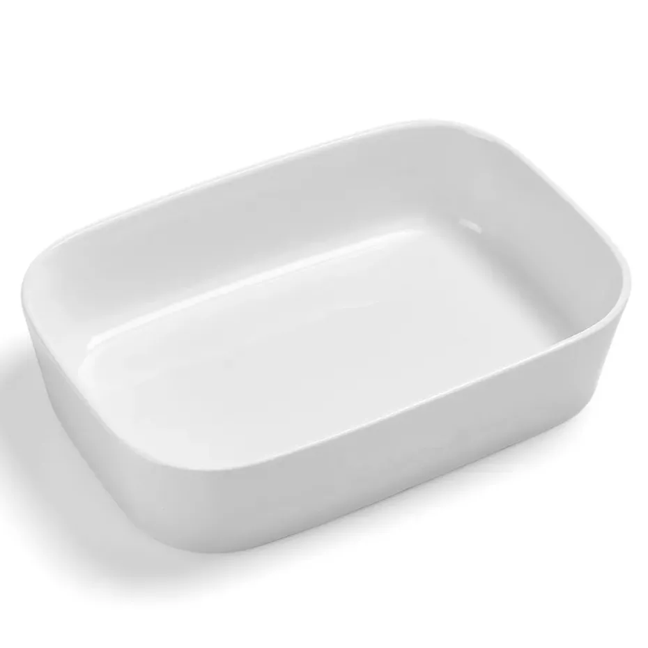Fuente para horno Modula 30x21 cm, blanco