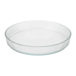 Fuente para horno Pilastro transparente, Ø24 cm