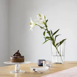 Fuente para tarta Kastehelmi Ø24 cm, transparente