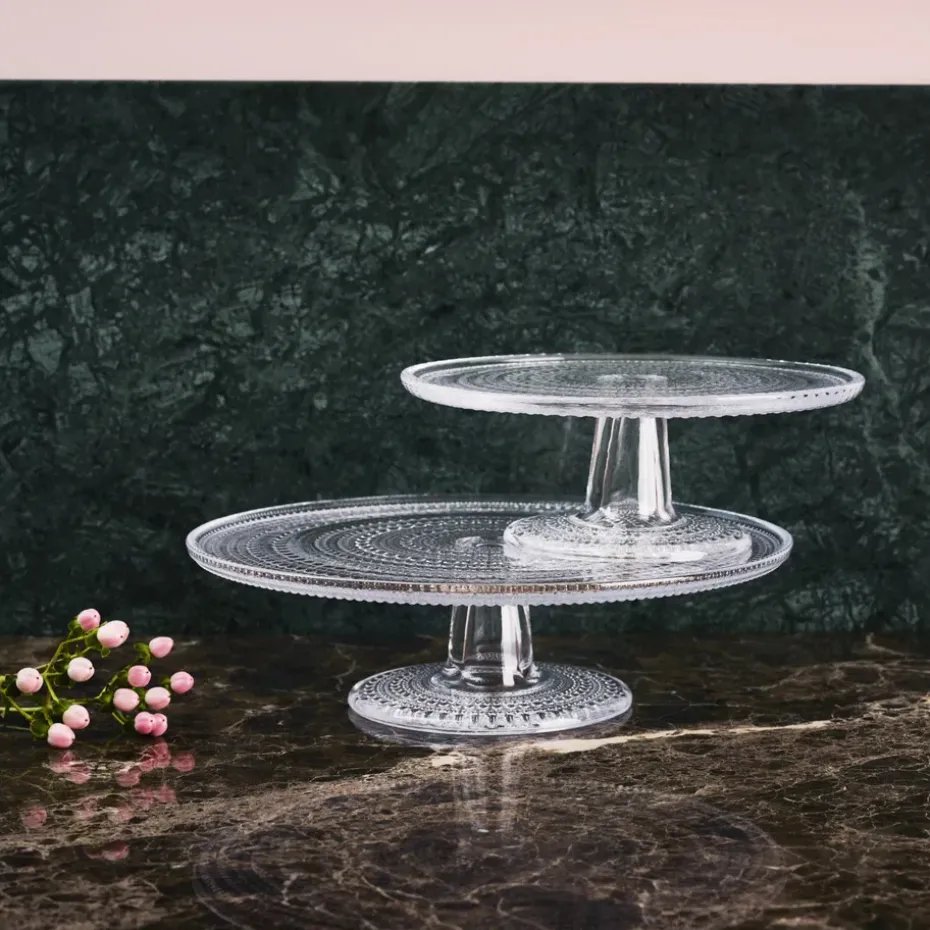 Fuente para tarta Kastehelmi Ø24 cm, transparente