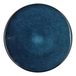 Fuente para tartas con pie Bitz Ø30 cm, Azul oscuro