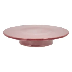 Fuente para tartas con pie Bitz Ø30 cm, Rosa claro