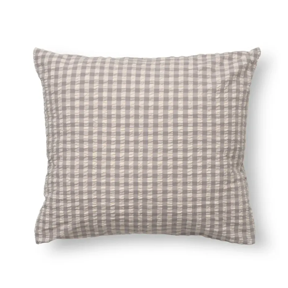 Funda de almohada Bæk&Bølge 50x60 cm, gris-abedul