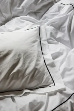 Funda de almohada Carl 50x60 cm, Blanco