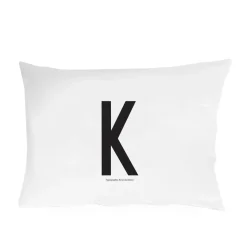 Funda de almohada Design Letters 70x50 cm, K