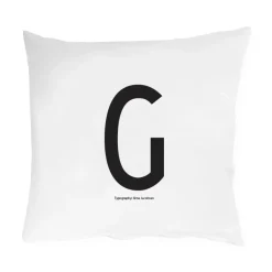 Funda de almohada Design Letters 60x50 cm, G