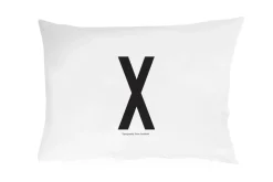 Funda de almohada Design Letters 70x50 cm, X