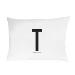 Funda de almohada Design Letters 70x50 cm, T