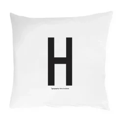 Funda de almohada Design Letters 60x50 cm, H