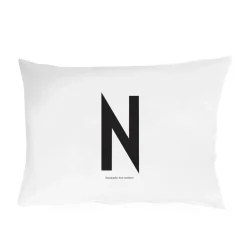 Funda de almohada Design Letters 70x50 cm, N