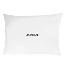 Funda de almohada Design Letters 70x50 cm, N