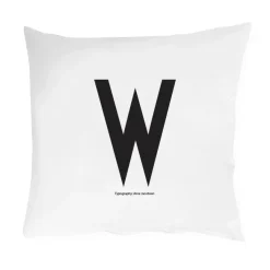 Funda de almohada Design Letters 60x50 cm, W