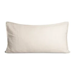 Funda de almohada Eggshell Muslin, 50x90 cm