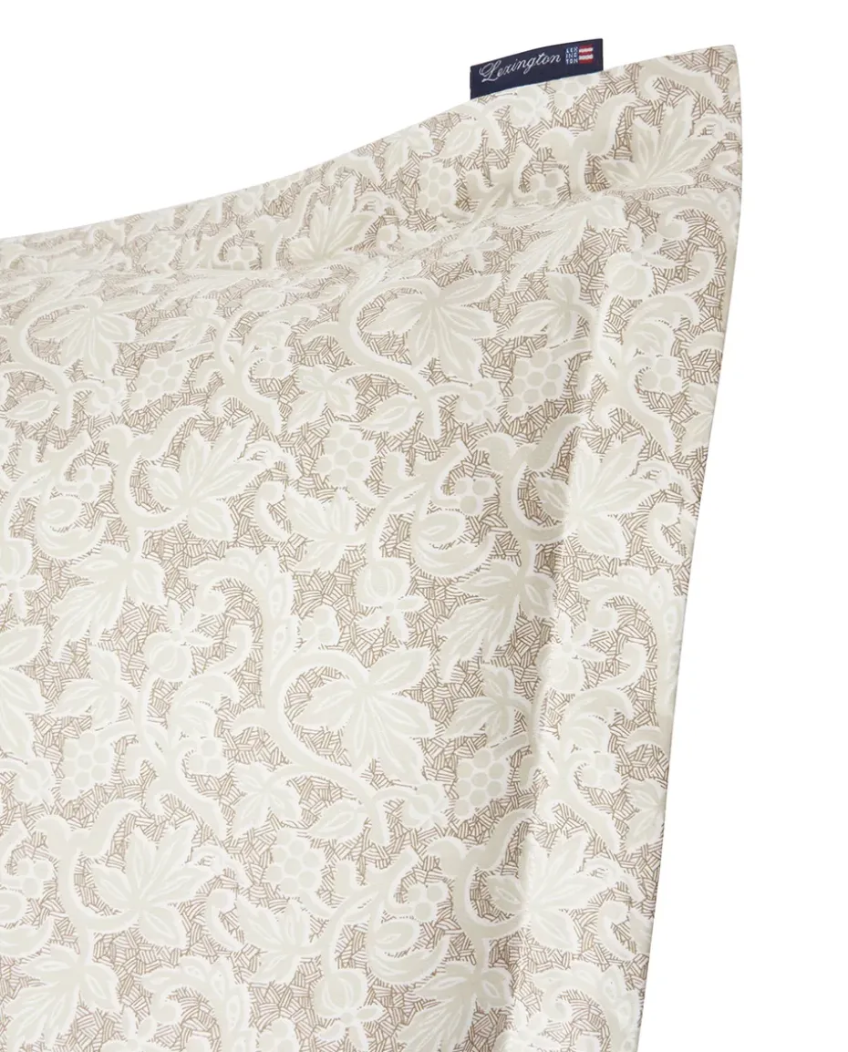 Funda de almohada Grapevine Printed 50x90 cm, Beige