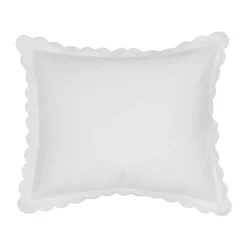 Funda de almohada Isola, Blanco, 50x60 cm